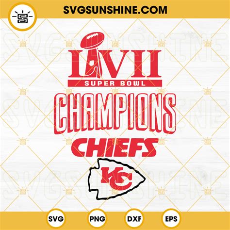 Kansas City Chiefs Lvii Svg Super Bowl Nfl Svg Super Bowl Svg Artofit | sexiezpix Web Porn