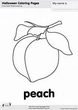 Peaches Coloring Pages sketch template