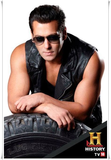 Celebrities Collection: Salman Khan History Channel Photoshoot