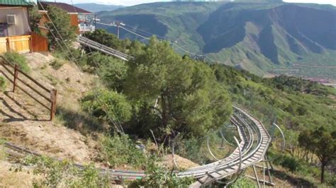 Alpine Coaster at Glennwood Caverns Adventure Park - YouTube