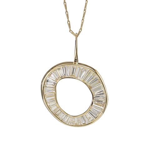 Necklaces – tagged "baguette diamond" – ARTEMER