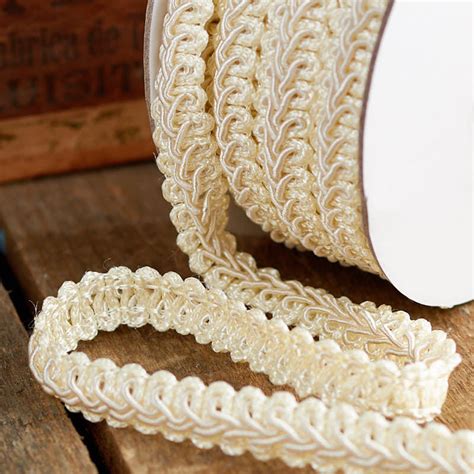 Ivory Gimp Braid Trim - Ribbon and Trims - Craft Supplies - Factory ...