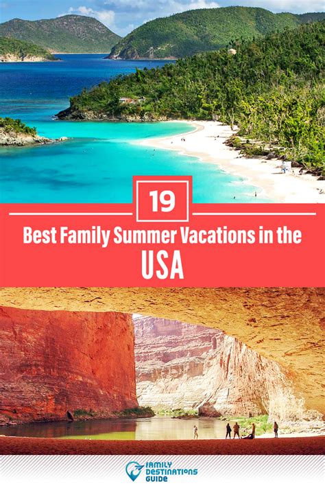 19 Best Family Summer Vacations in the USA | Family summer vacation ...