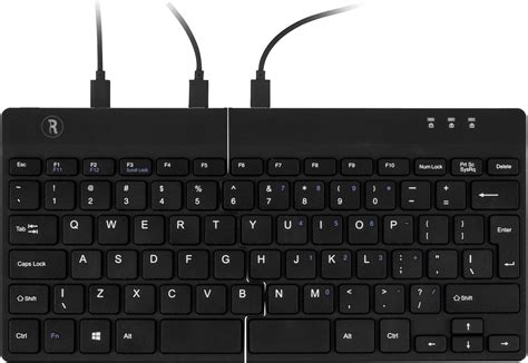 R-GO Tools Split USB Keyboard English, QWERTY Black Ergonomic | Conrad.com