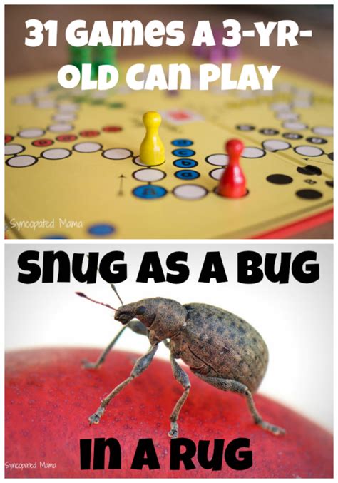 Syncopated Mama: 31 Games - Snug as a Bug in a Rug