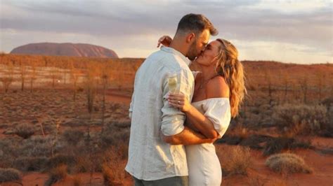 AFL news: Abbey Holmes and Keegan Brooksby engaged, Instagram, AFL