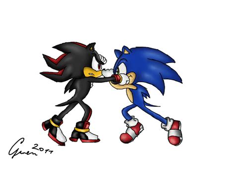 Final Fight 'Sonic vs. Shadow' by CrocStar764 on DeviantArt