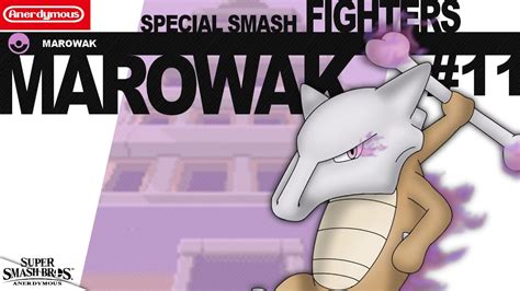 Marowak Moveset | Special Smash #11 - YouTube