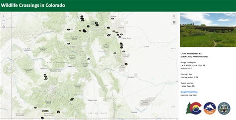 Colorado Wildlife Crossings Web Map - ECO Resolutions