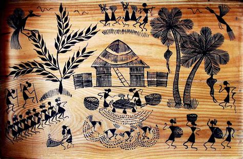 What Are The Main Features Of Warli Painting - Design Talk