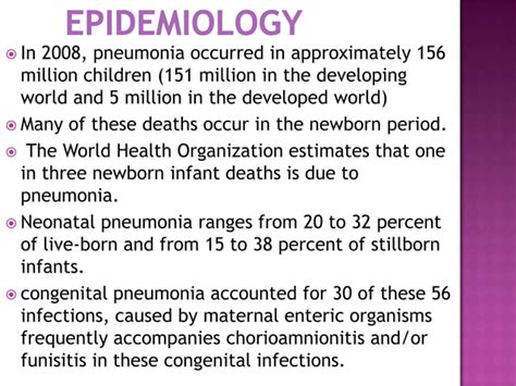 congenital pneumonia