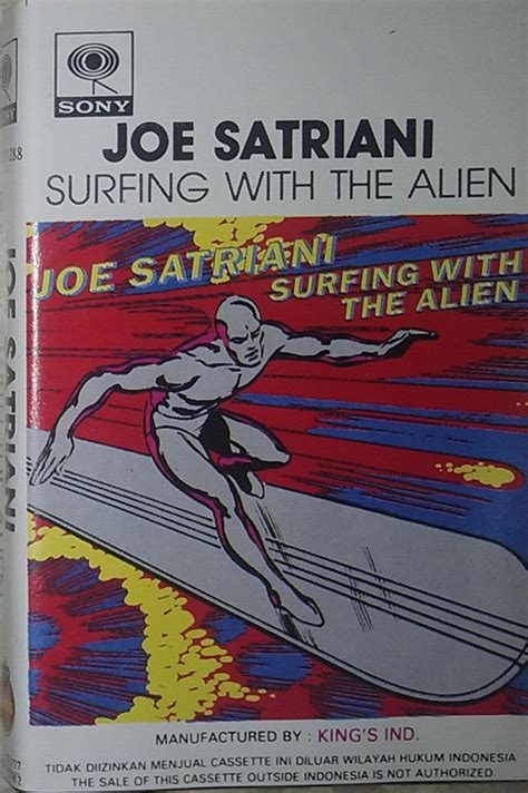 Joe Satriani – Surfing With The Alien (1988, Cassette) - Discogs