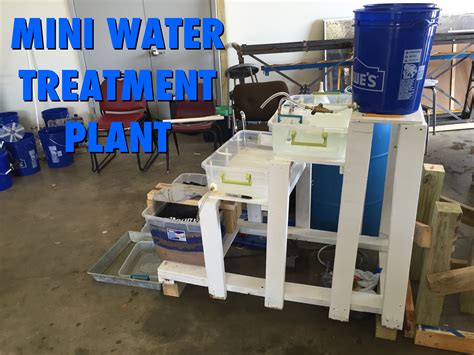 We Built a Miniature Drinking Water Treatment Plant – Learn About Creating Clean Water