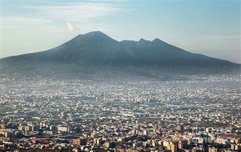 Vesuvius Volcano In Naples Italy Photograph by Antonio Gravante