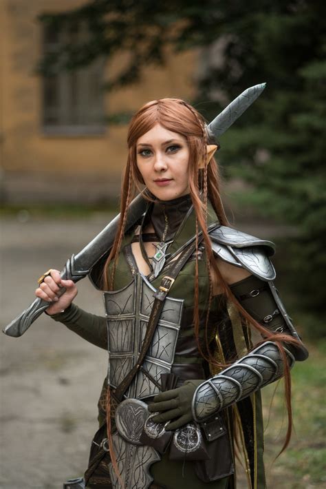 SKYRIM High Elf Cosplay Costume Skyrim Cosplay Armor TES - Etsy Ireland