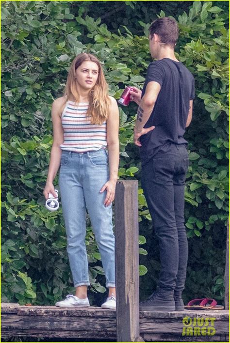 Josephine Langford & Hero Fiennes Tiffin Bring Tessa & Hardin to Life on 'After' Set | Photo ...