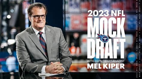 ESPN's Mel Kiper Jr. Tackles Pick No.11 for Titans in his First Mock Draft