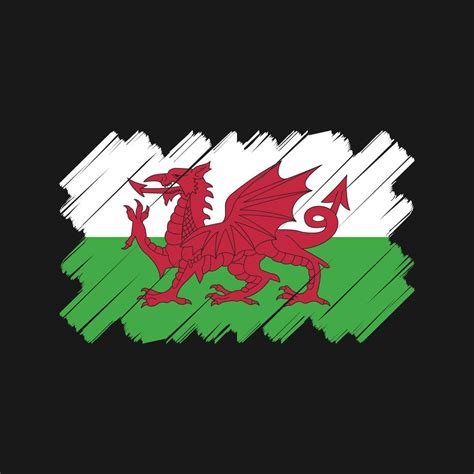 Wales Flag Vector Design. National Flag 11472734 Vector Art at Vecteezy