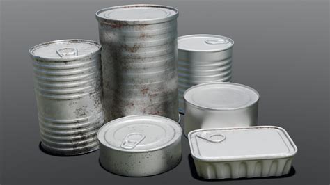 ArtStation - Metal Cans 3D model | Resources