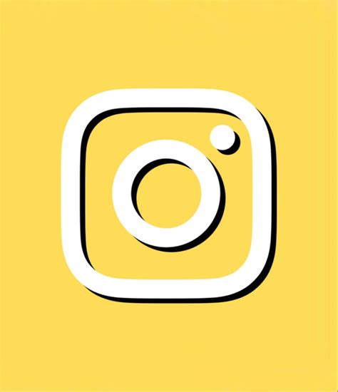 instagram aesthetic logo yellow - Essentials Online Journal Portrait Gallery