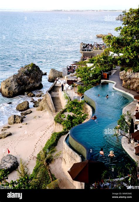 Ayana Resort, lower pool, Jimbaran Bay, Bali, indonesia Stock Photo - Alamy