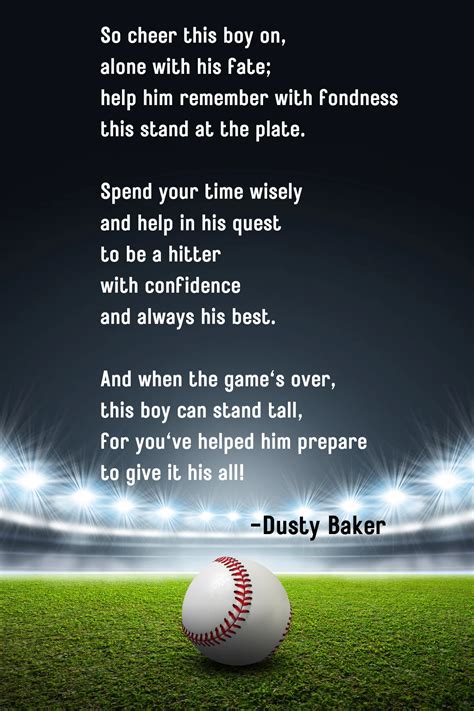 13 Best Baseball Poems For Dugout Chants - Aestheticpoems