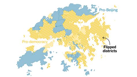 Hong Kong Election Results Mapped - The New York Times