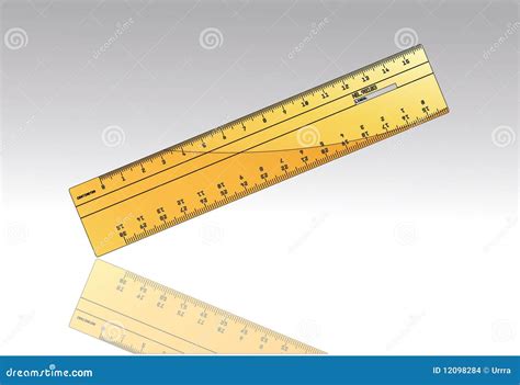 Lineal ruler stock vector. Illustration of straightedge - 12098284