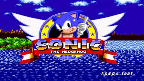 Sonic 4 Title Screen