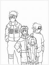 Naruto Coloring Pages sketch template