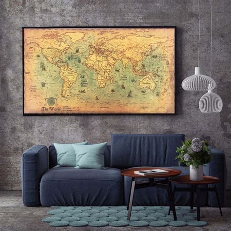 World Map Wall Sticker | HomeAdore Shop