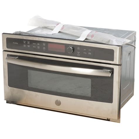 GE Profile Stainless Steel Built-In Convection Microwave Oven | EBTH