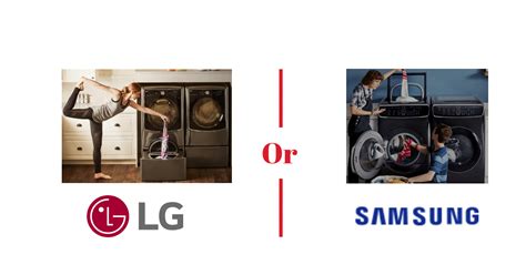 The LG vs Samsung Washer and Dryer: Battle of the Brands