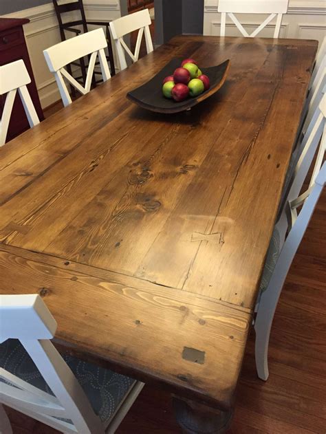 11+ Unique Thick Wood Dining Table Collection | Farmhouse dining room table, Reclaimed wood ...