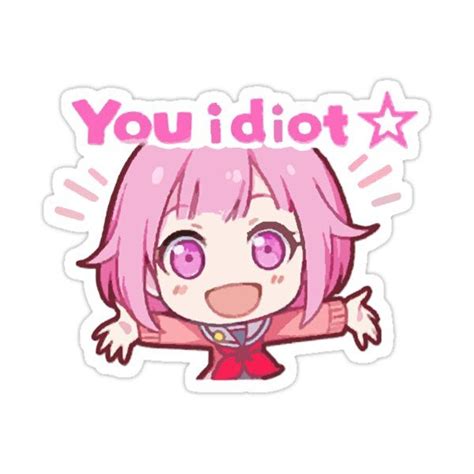 an anime character with pink hair and the words hit there above her is a star