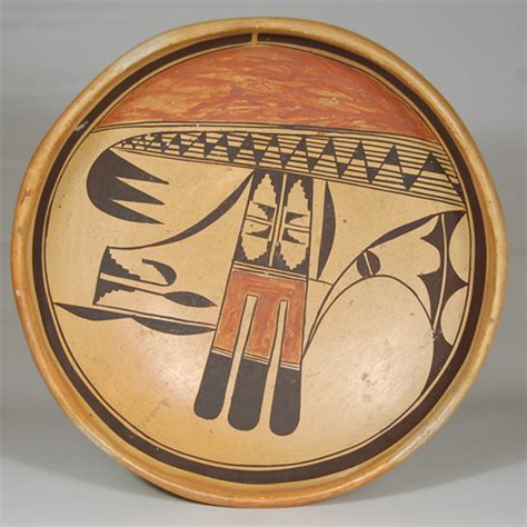 Southwest Indian Pottery | Historic | Hopi Pueblo | Nampeyo of Hano | Hopi Polychrome Bowl by ...