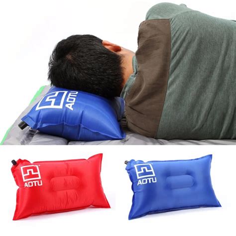 AOTU Portable Outdoor Inflatable Pillow Wear Resistance Adjustable ...