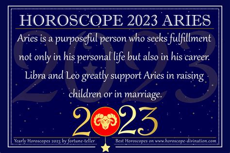 Horoscope 2023 Aries - Yearly Forecast & Future