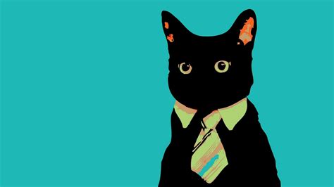 Black Cat Art - freecelebritywallpapers