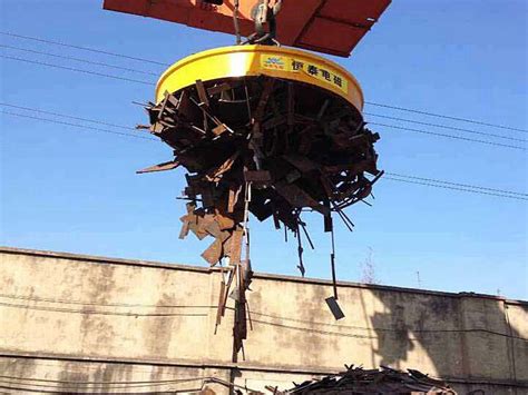 Steel Scrap Lifting Magnet Overhead Crane China - Sinokocrane