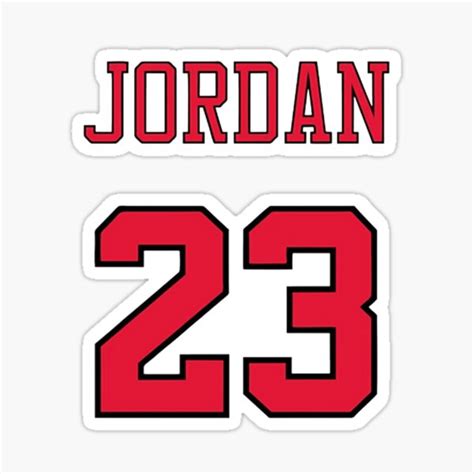 "best logo jordan!" Sticker for Sale by lindadmondz | Redbubble