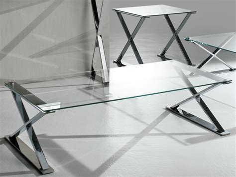 Glass And Stainless Steel Coffee Table | Coffee Table Design Ideas