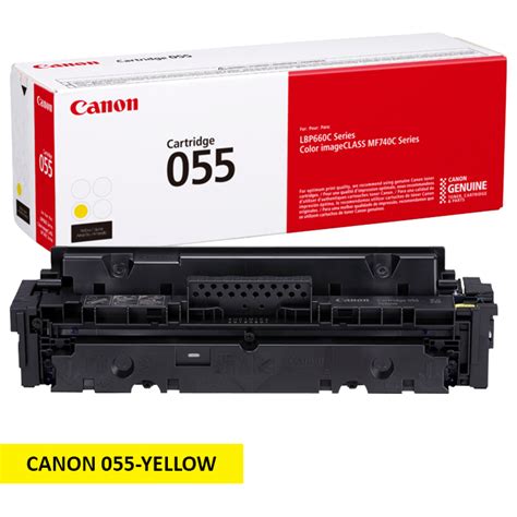 Buy CARTRIDGE CANON 055-YELLOW Online in Qatar at affordable price