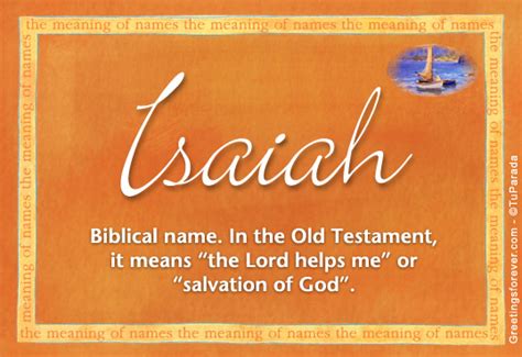 Isaiah Name Meaning - Isaiah name Origin, Name Isaiah, Meaning of the name Isaiah, Baby Name