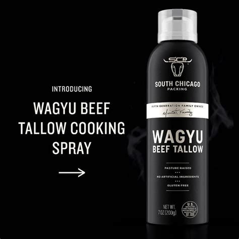 Wagyu Beef Tallow Spray – South Chicago Packing