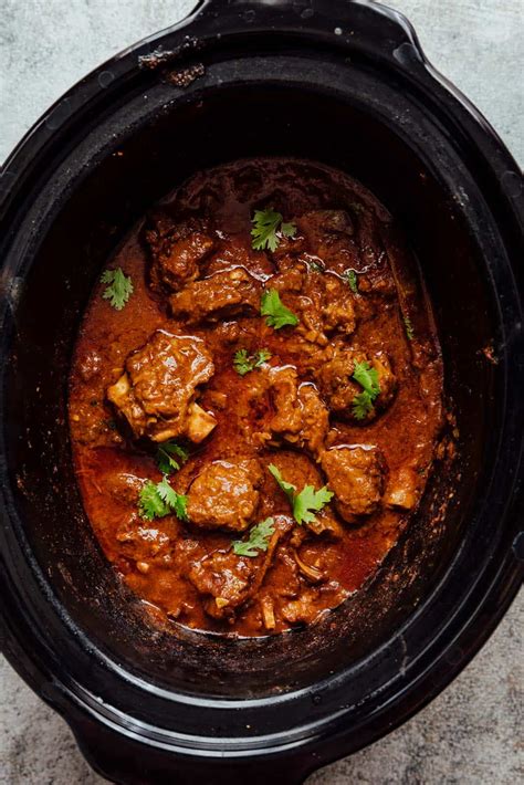 Slow Cooker Lamb Curry - My Food Story