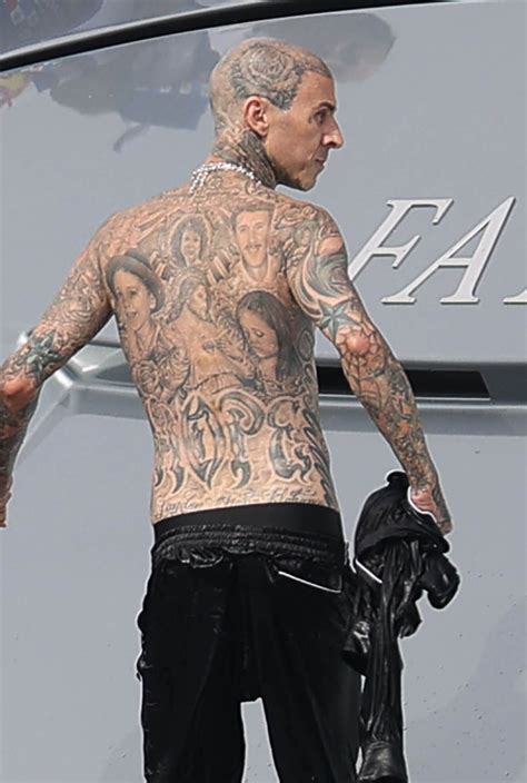 Travis Barker's Tattoos and Meanings | POPSUGAR Beauty