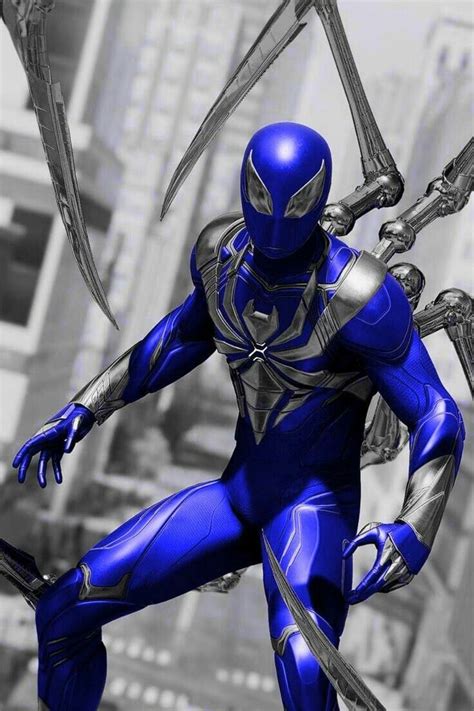 Steel-Spider | Marvel spiderman, Marvel superhero posters, Marvel ...