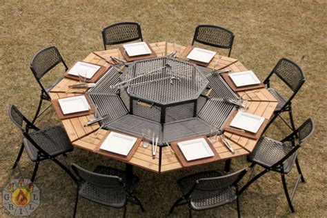 This Fire Pit, Grill And Table Combo Is Every Man's Dream | Fire pit ...