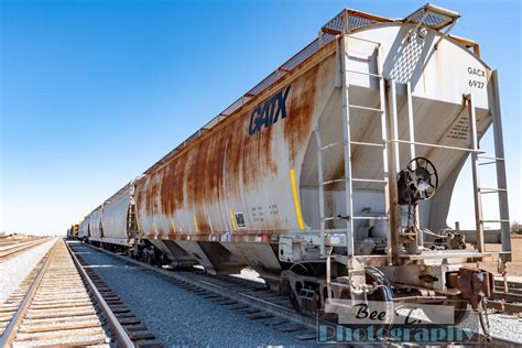 Rusty Train Car Side Angle GATX Covered Hopper | Train, Train ...